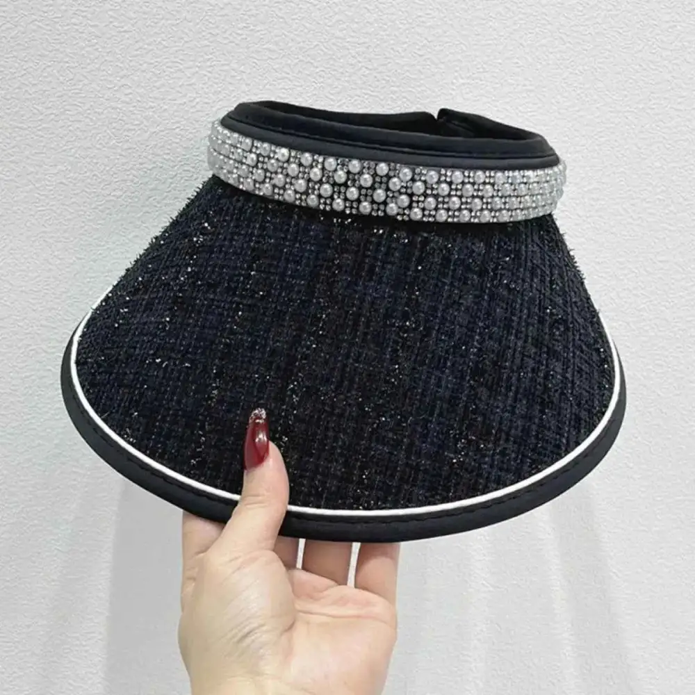 Pearl Detail Sunscreen Hat