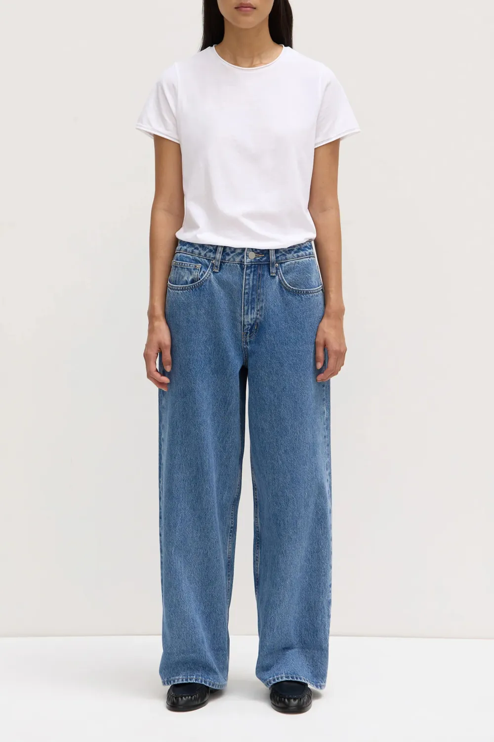 Hard Cotton Loose Jeans