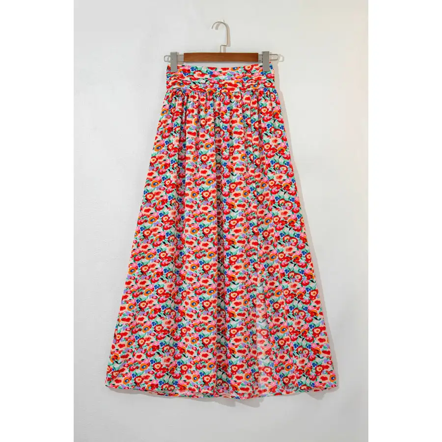 Everyday Slit Midi Skirt