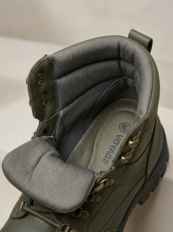 Durable-Look Tactical Workwear Men's Waterproof Work Boots