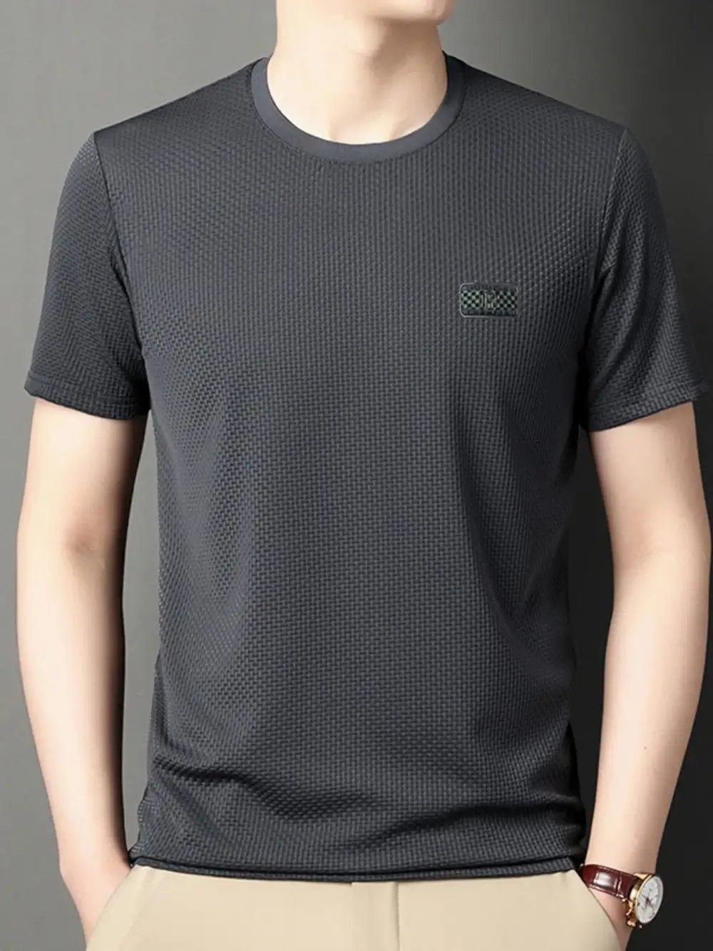 Soft Short Sleeve Crew Neck Tee