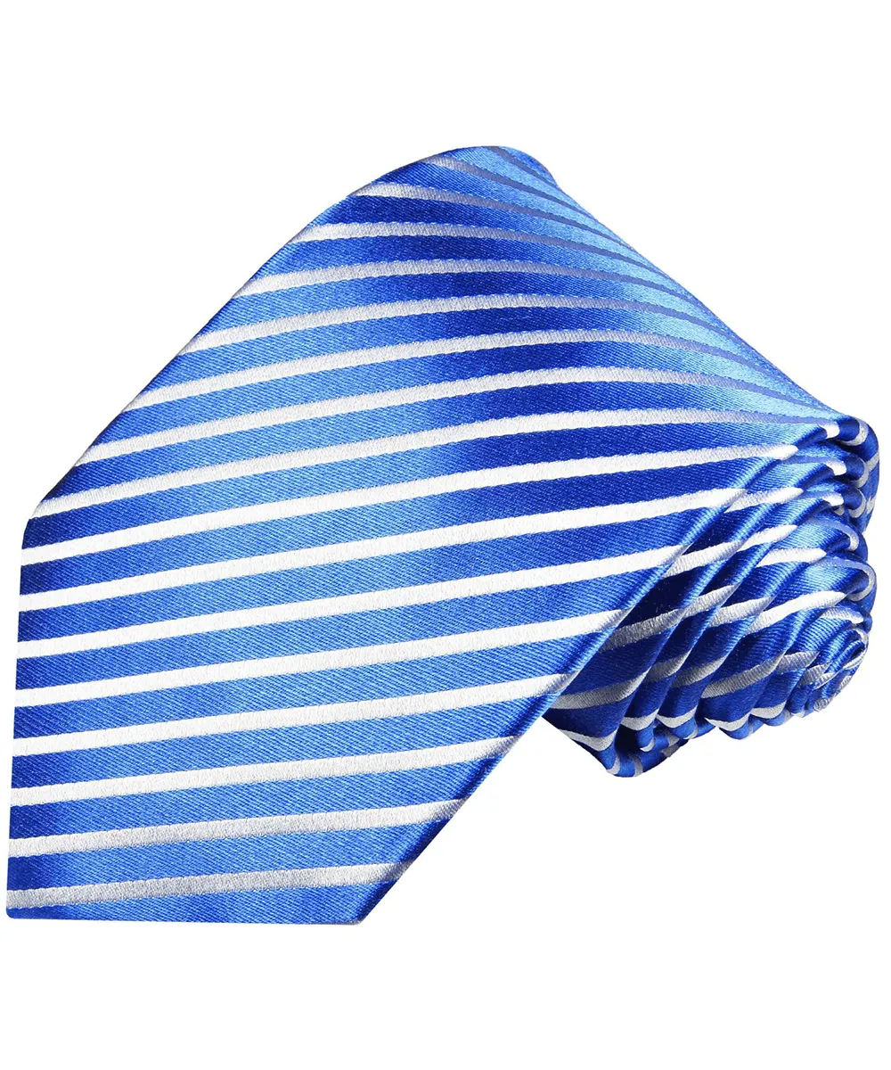 Refined Striped Men's Necktie Accessory Set