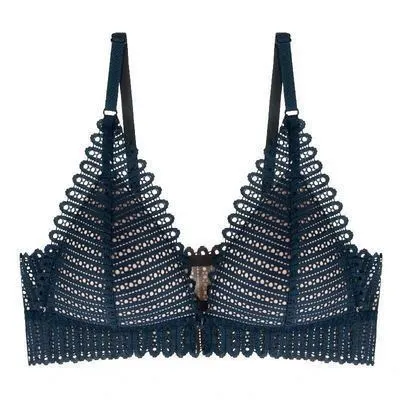 Lace Front-Closure Bralette
