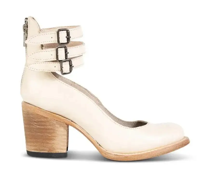  Block Heel Strap Shoes Apparel