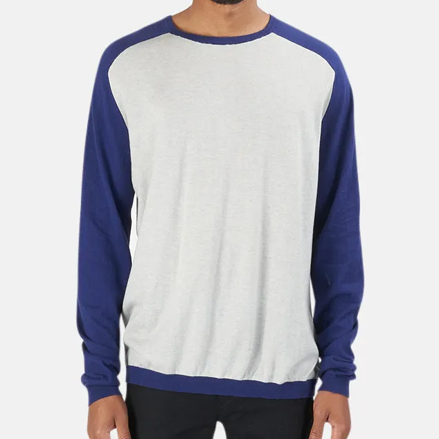 Raglan Cashmere Cotton Sweater