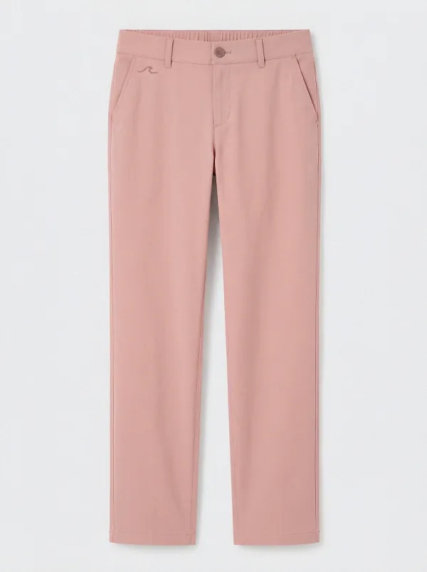 Women's Classic Comfort Logo Mid Rise Straight Leg Pants