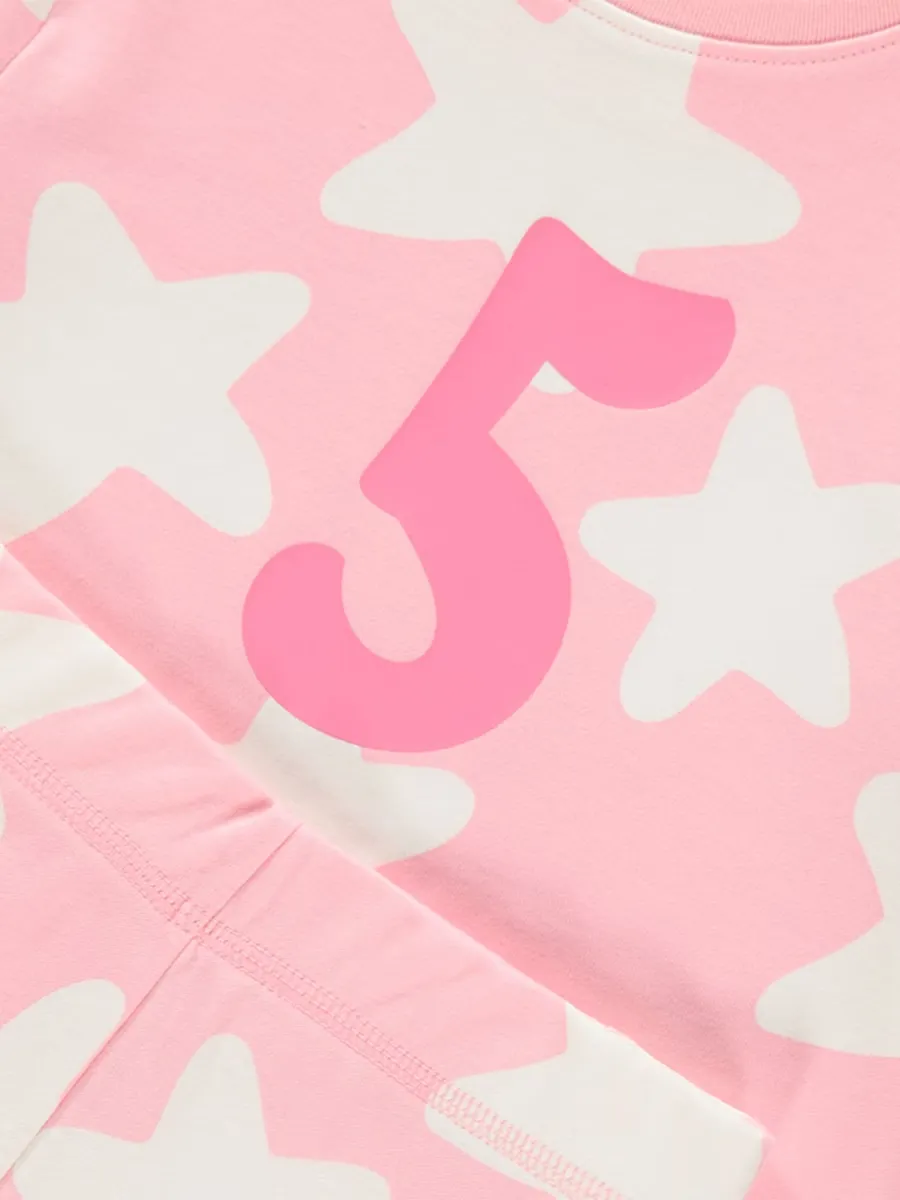 I Am 5 Pink Short Sleeve Pyjamas
