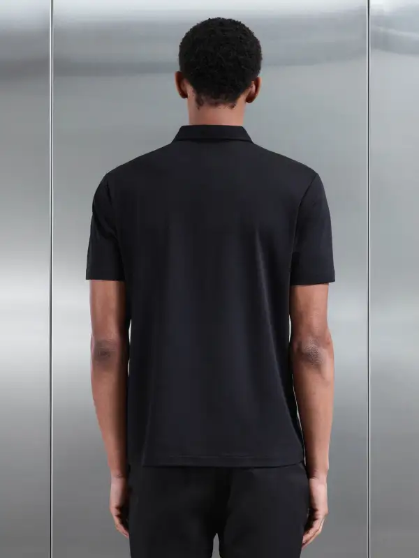 Mercerized Jersey Button Through Shirt
