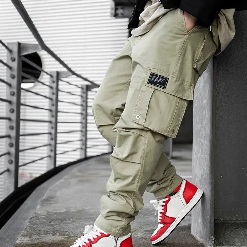 Men's  Urban Utility Jogger Cargo Pockets Adjustable Cargo Pants