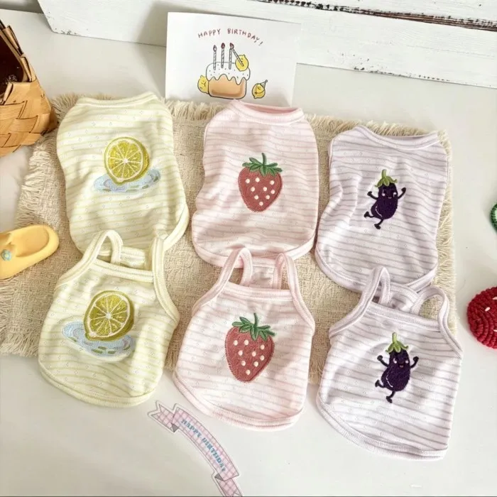 Summer Western Style Sling Puppy Thin Clothes Teddy Bichon Schnauzer Pet Small Puppies Pomeranian Vest