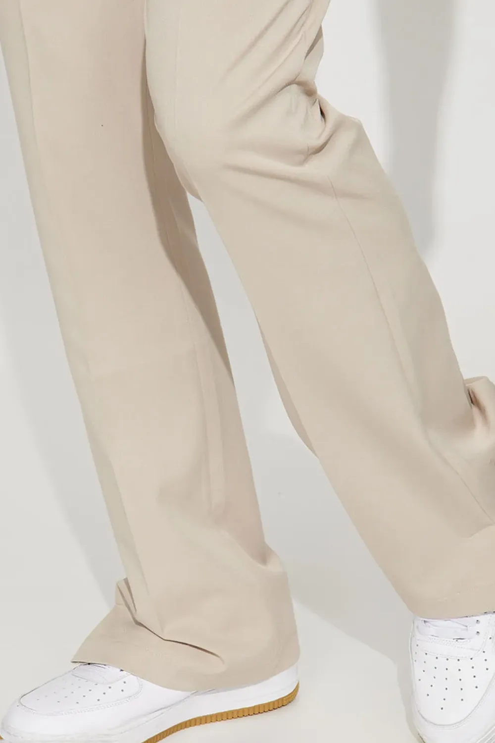 Casual Flare Slit Trouser