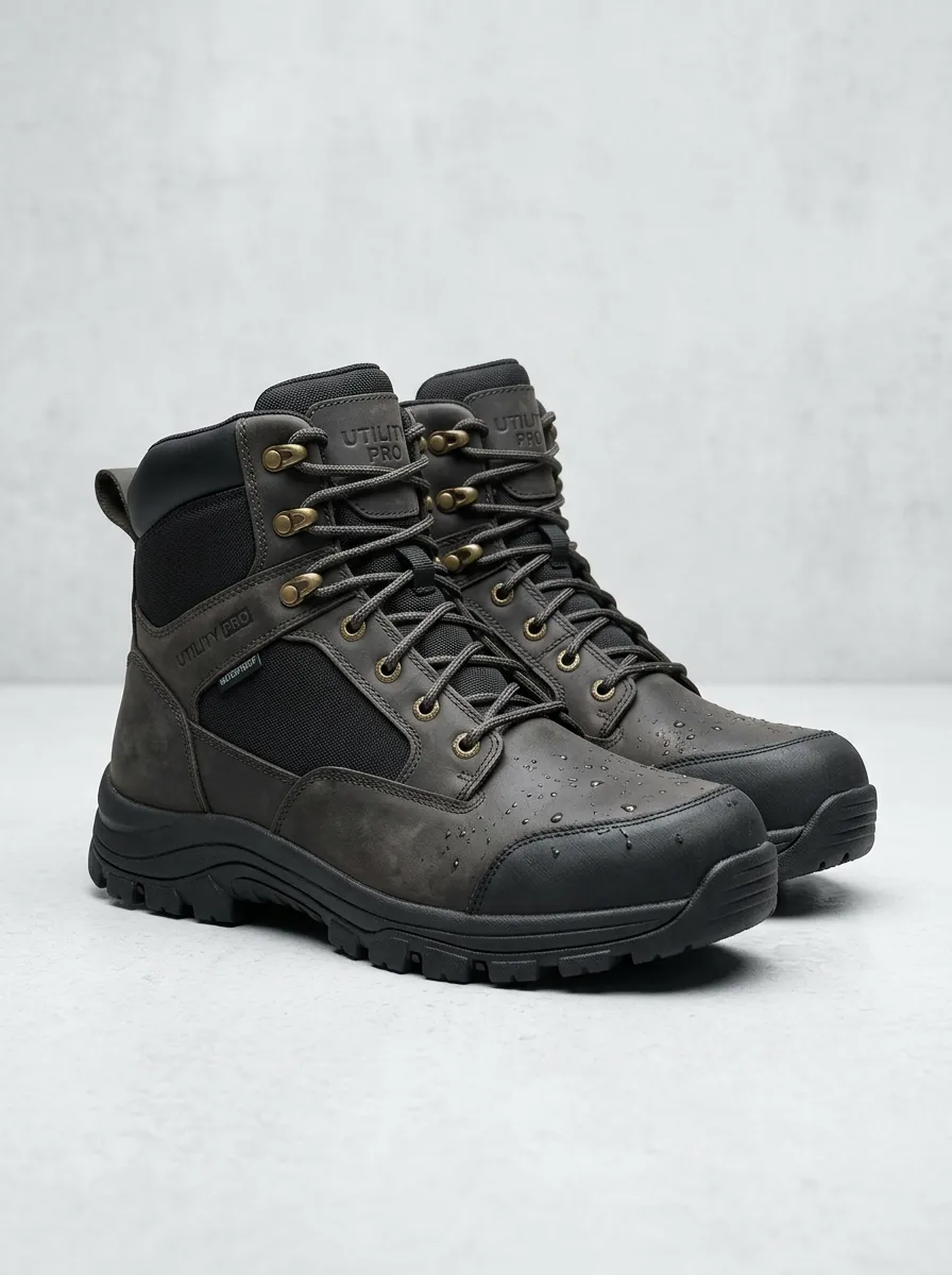 Versatile Outdoor Wardrobe Men' Waterproof Work Boots