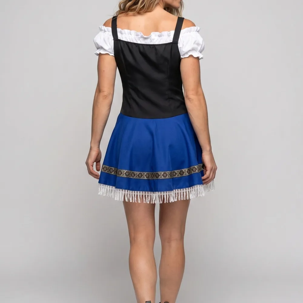 Women's Lace Dirndl-Inspired Dress