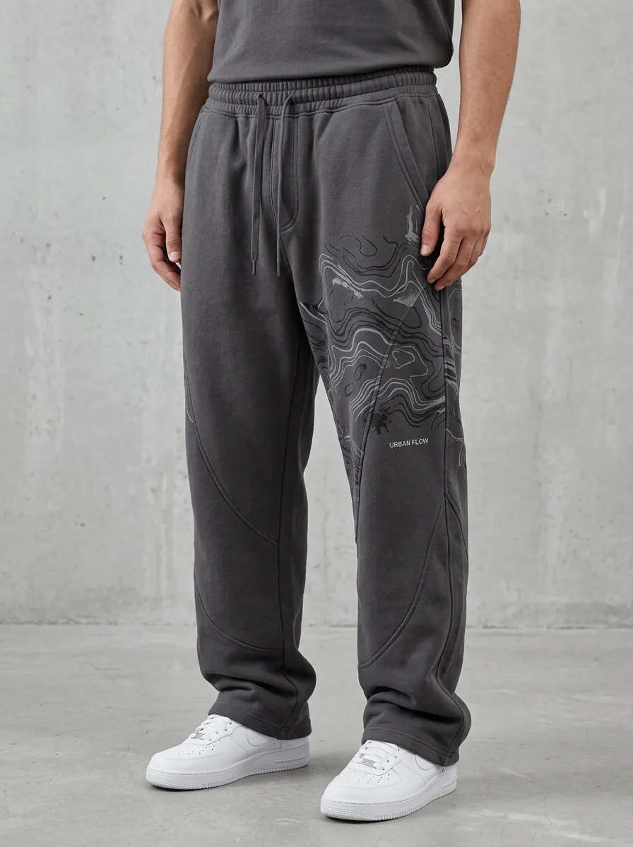 Active Sweatpants Topographic Men's Sweatpants