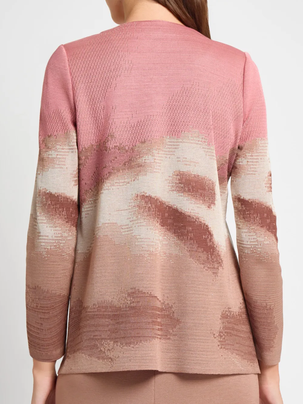 Round Neck Open Top Knitwear