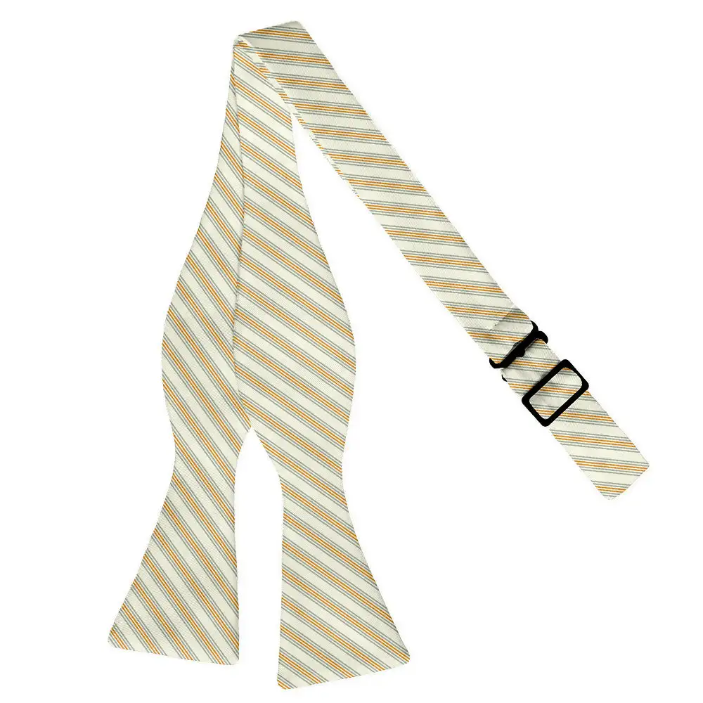 Modern Striped Bow Tie