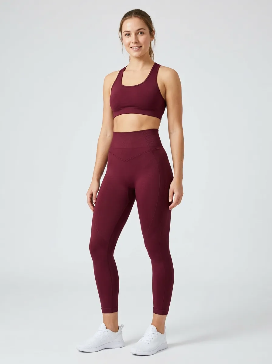 Women's High Waist Printed Seamless Fitness Leggings