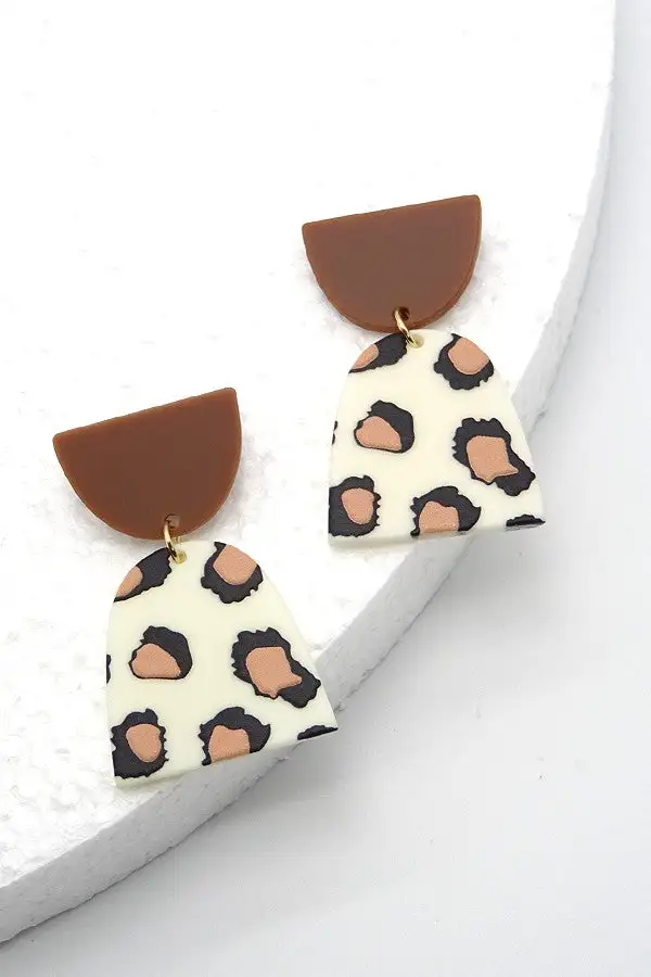mbossed Print Color Block Geo
