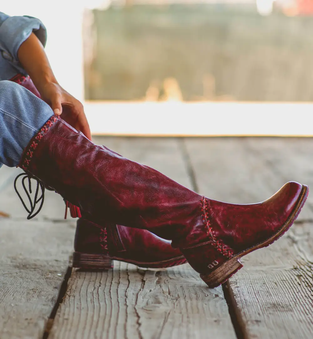 Back-Lace Side-Zip Everyday Boots