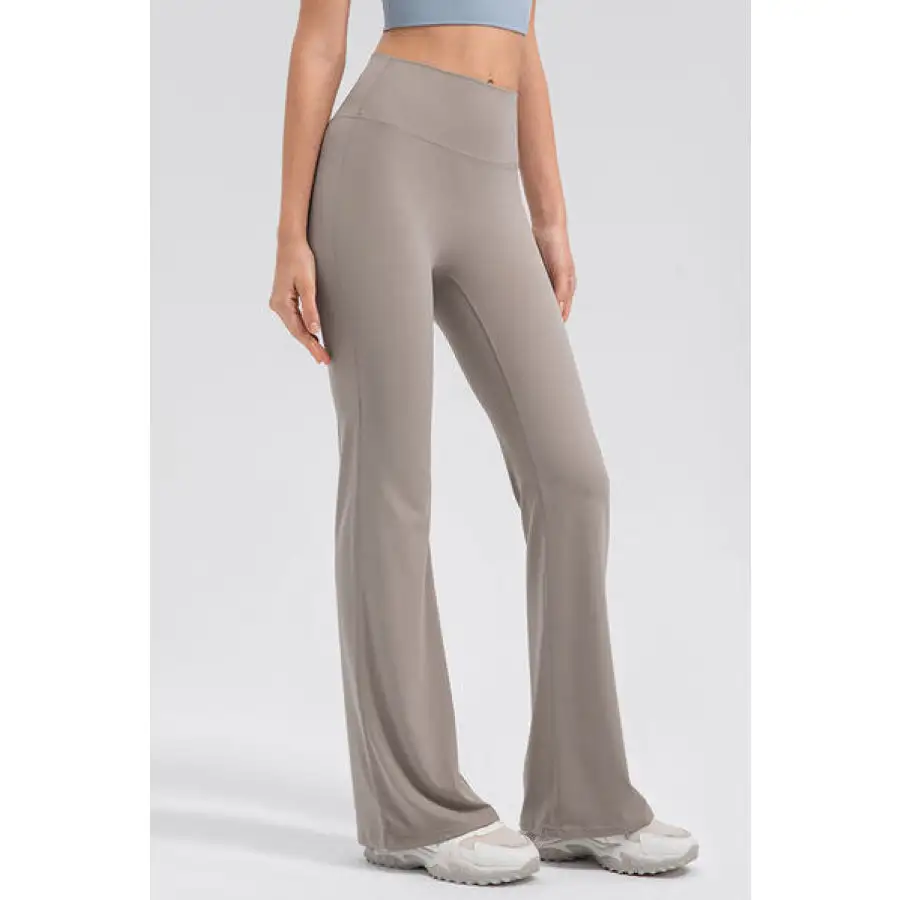 Classic High Waist Straight Active Pants