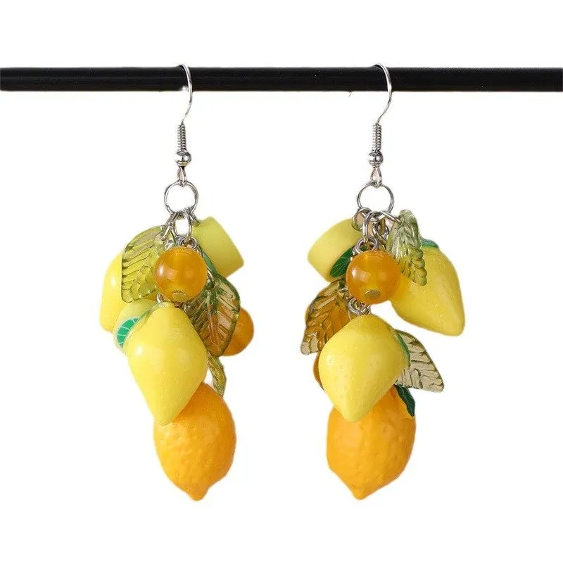 Fruit Dangle Drop Earrings