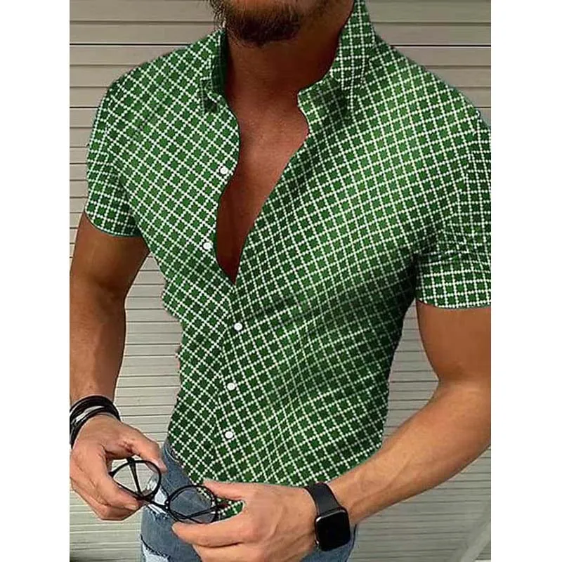 Printed Woven Textured Shirt