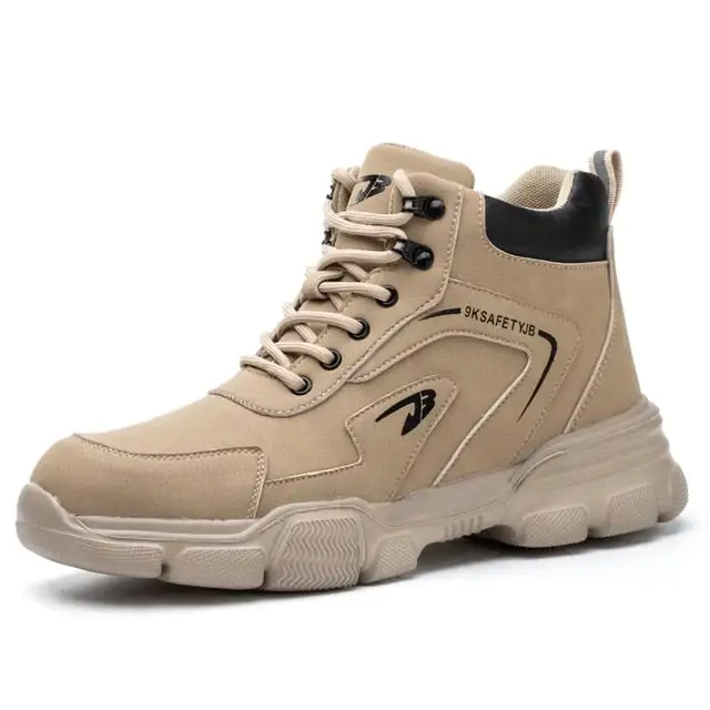 Men's Soft Insole Utility Work Boots