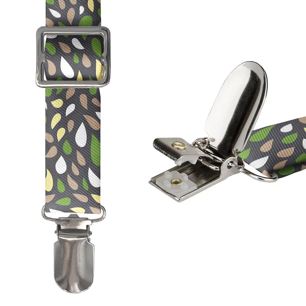 Dew Paisley Pattern Suspenders