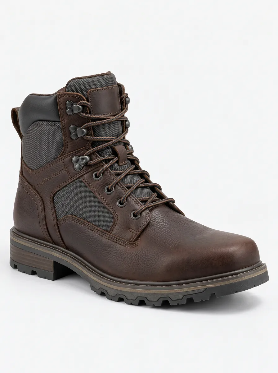 Men's Outdoor Leather Work Boot Style
