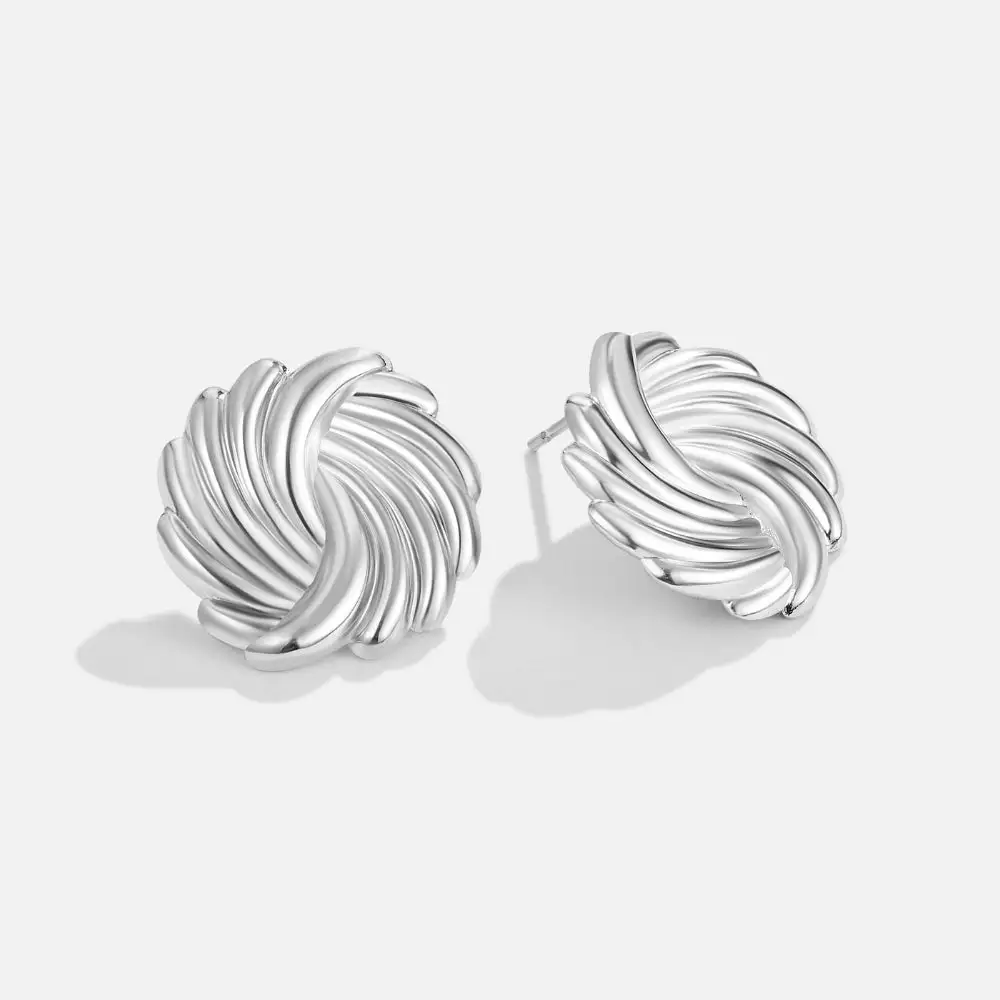 Waterproof Spiral Earrings
