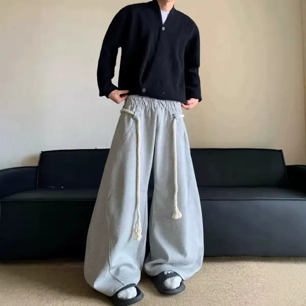 Oversized Wide Leg Sweatpants