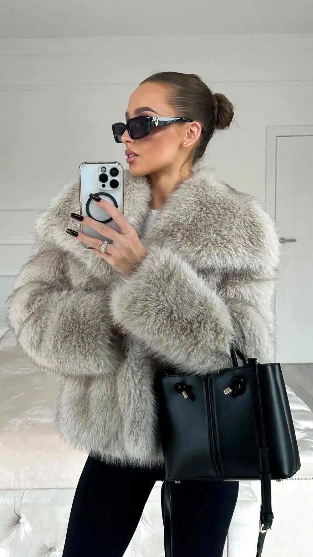Faux Fur Jacket