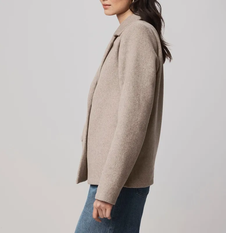 Balanced Cozy Draped Jacket