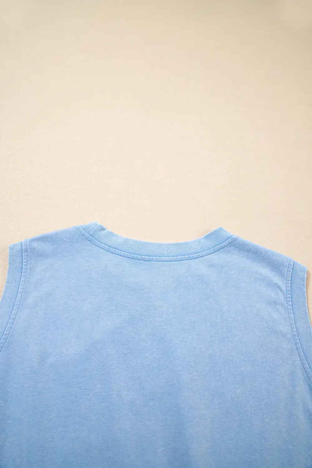 Casual Cotton Blend Pieces Detail Coordinated Set