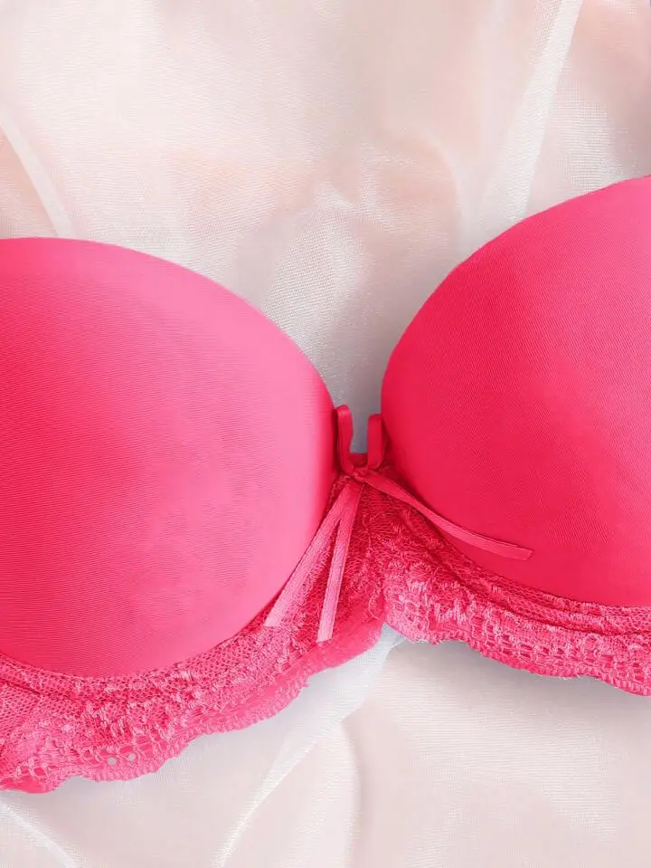 Push-Up Lace Bra And Panty Set