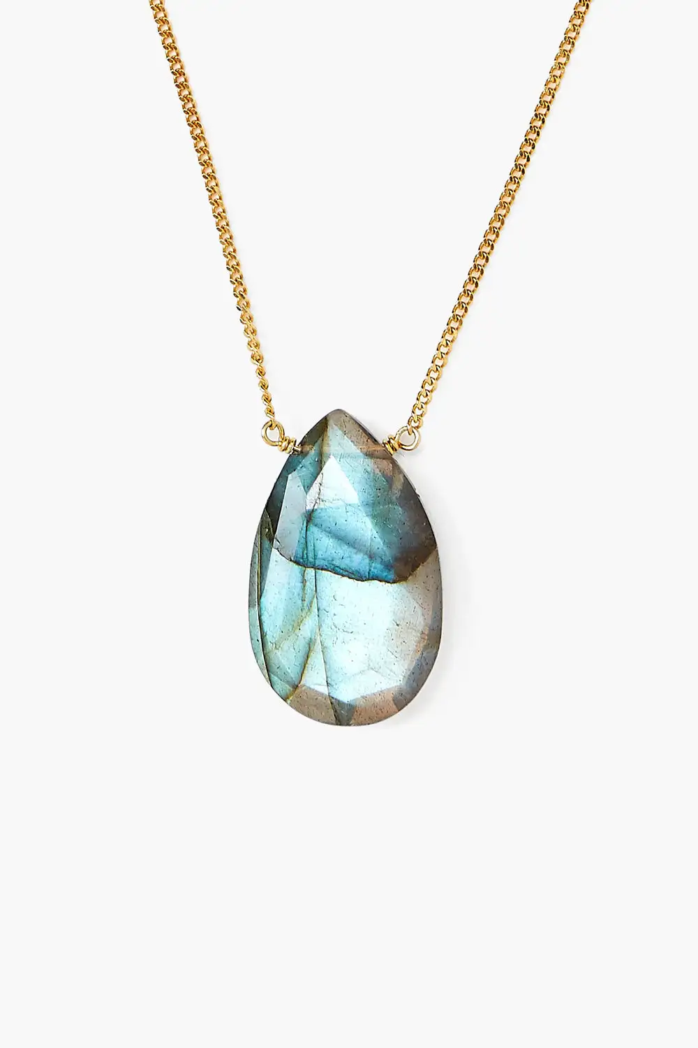 Refined Gemstone Statement Necklace