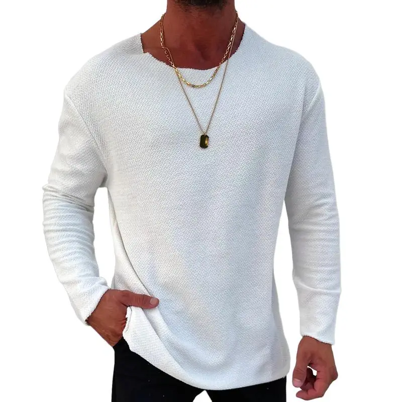 Textured Crew Washed Tee