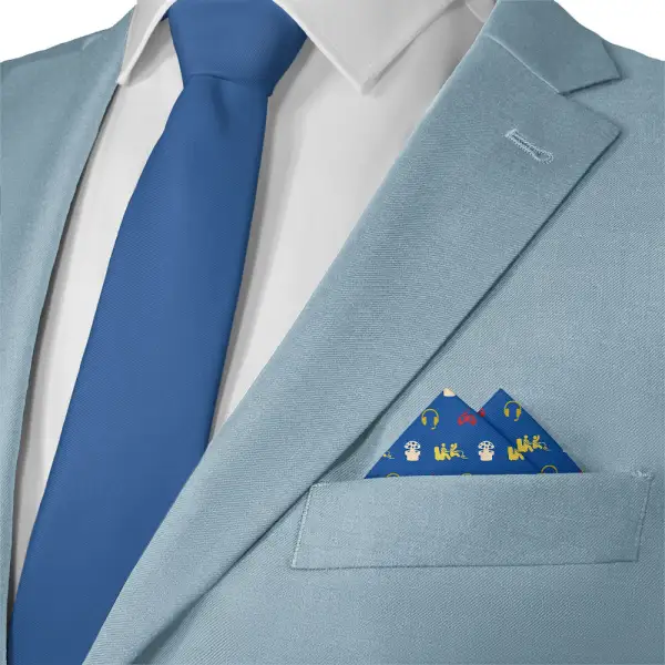 Versatile Elevated Novelty Hobby Motif Pocket Square