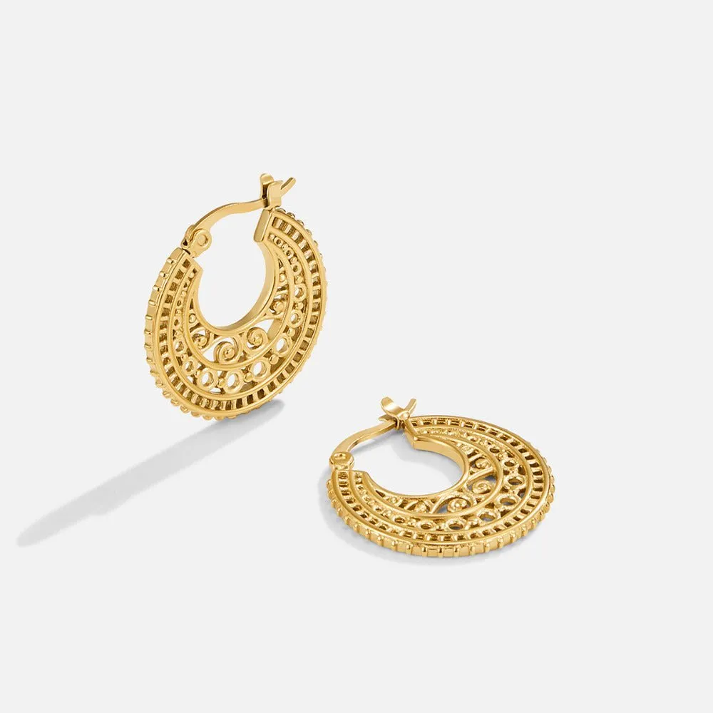 Simple Hoop Earrings