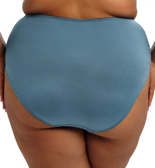 High-Waist Cotton Full-Coverage Brief Panty