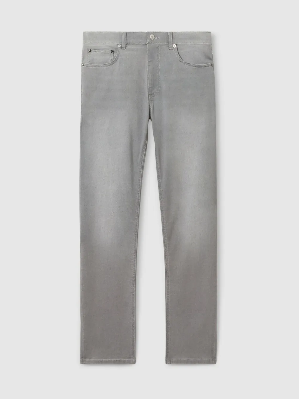 Solid Color Men's Jeans