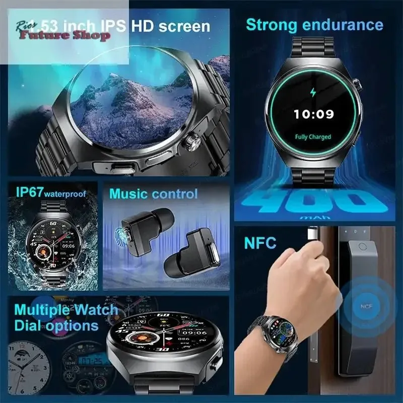 Xiaomi Smartwatch 2 in 1 With Earbuds