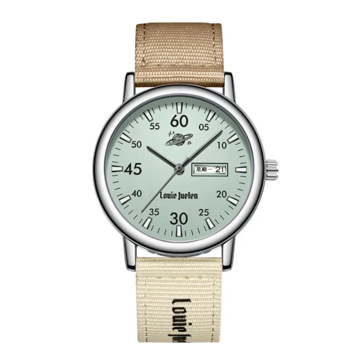 Hot Selling Campus Style Minimalist Retro Unique Quartz Watch, Unisex Wrist Watch for Teenage Students
