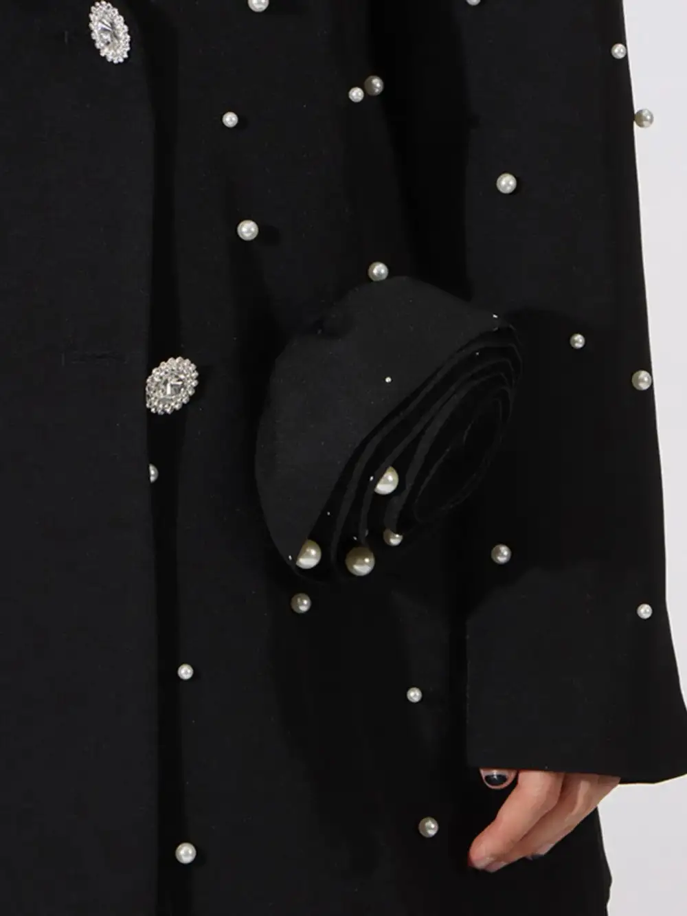Tailored Refined Double-Breasted Blazer