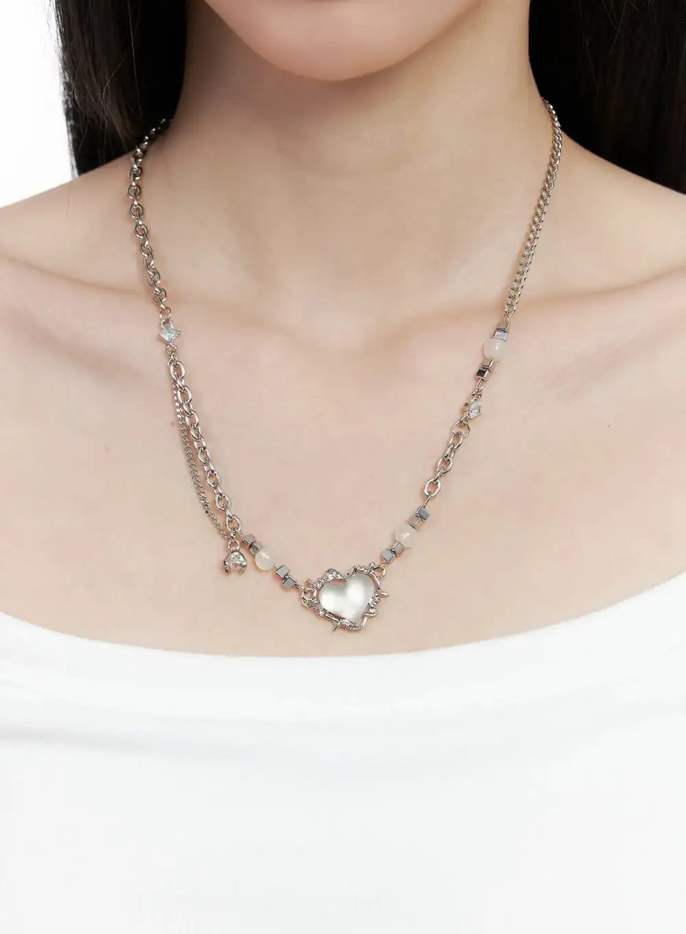 Heart Bead Necklace