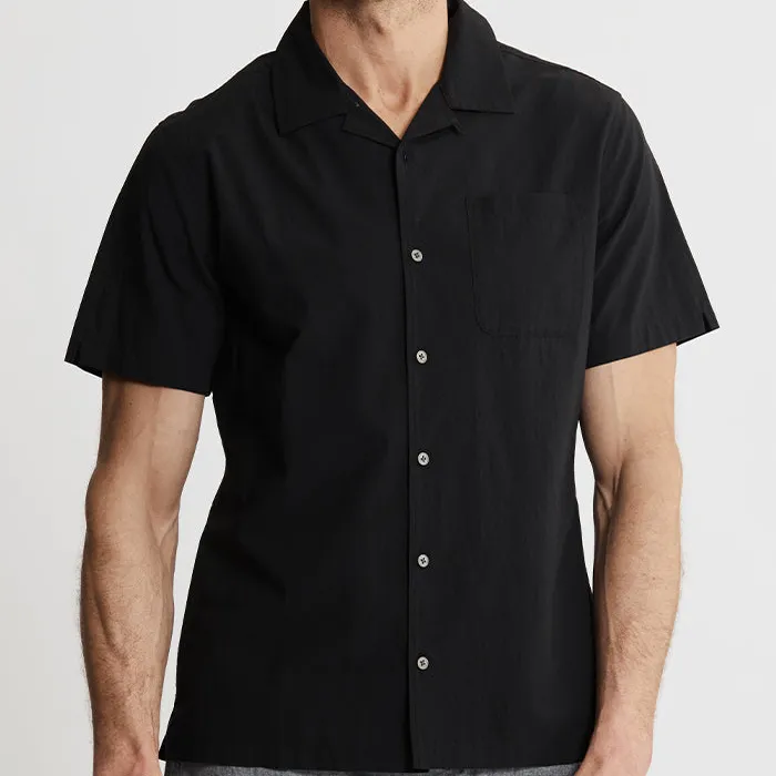Paper Touch Short Sleeve Camp Shirt