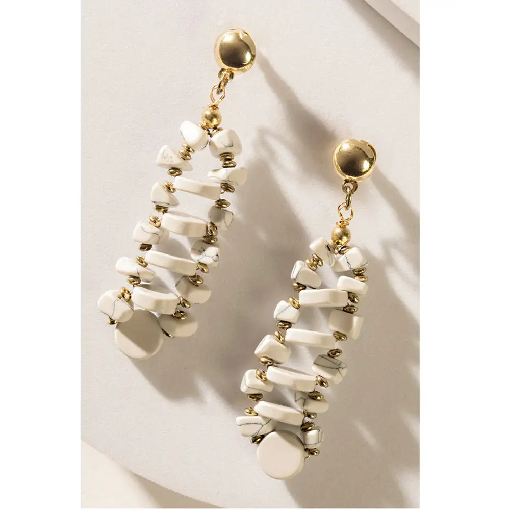 Dynamic Lively Artful Statement Earrings