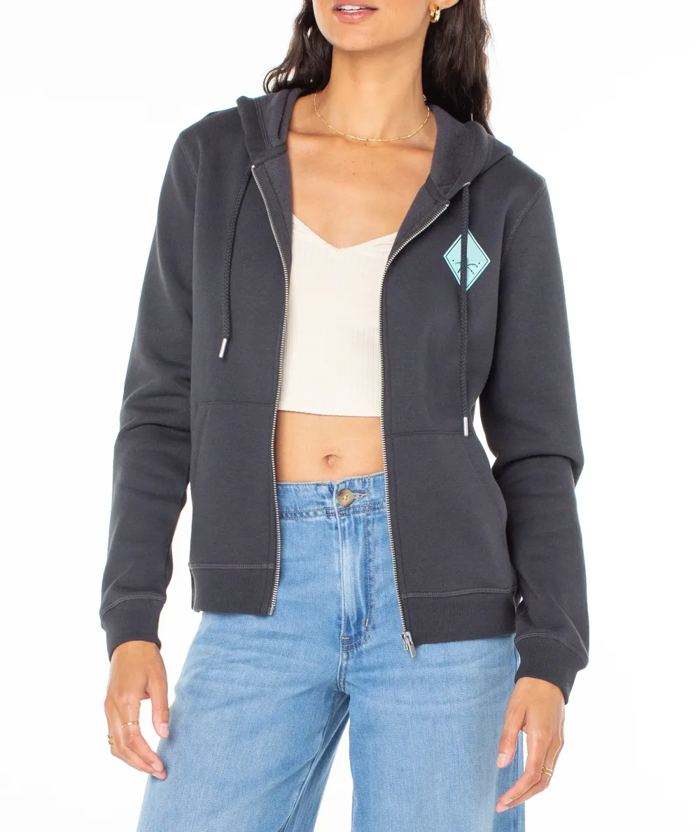 Geometric Print Hoodie With Large Pockets