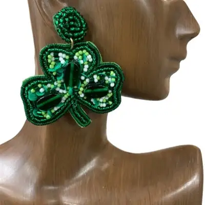 Shamrock St. Patricks Day Earrings