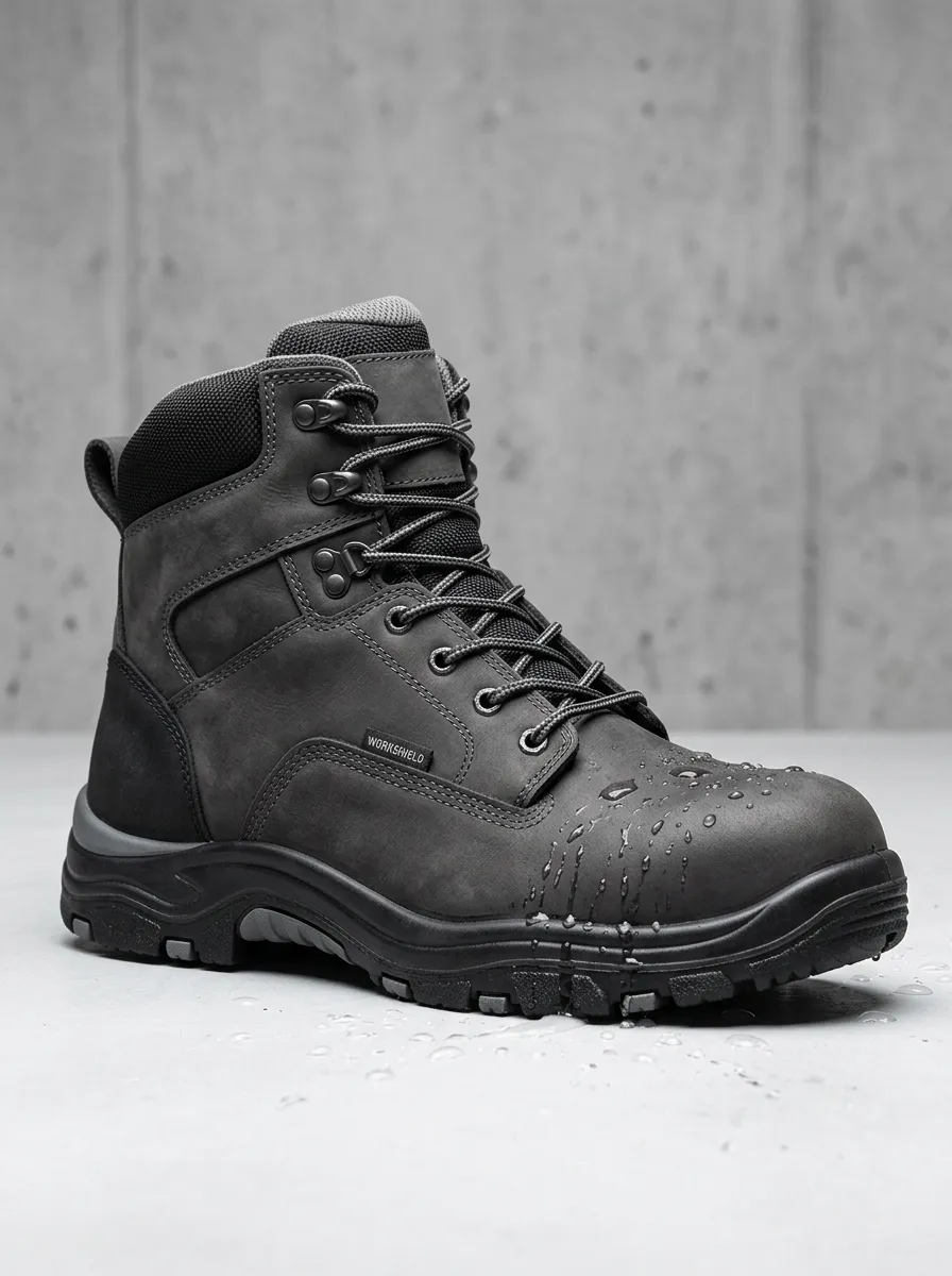 Clean-Look Edit Men' Waterproof Work Boots